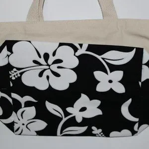ハワイ限定 DEAN&DELCA HAWAII HIBISCUS SMALL TOTE HIBISCUS 3 WAY TOTE BAG - DEAN & DELUCA HAWAII